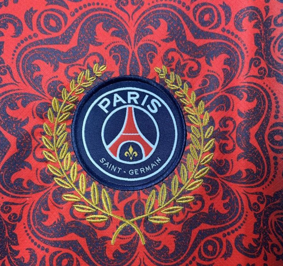 25/26 PSG Paris Saint-Germain Navy with Red Ornate