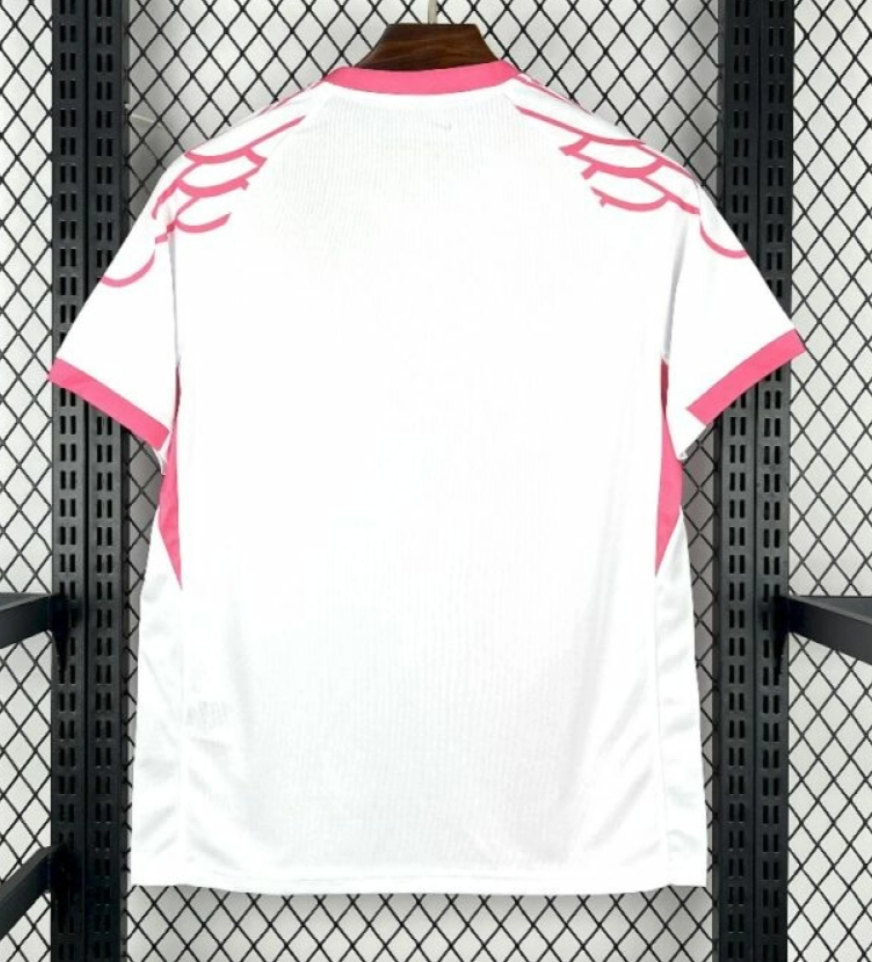 25/26 FC Barcelona Pink with Diagonal Stripe Pattern