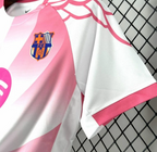 25/26 FC Barcelona Pink with Diagonal Stripe Pattern