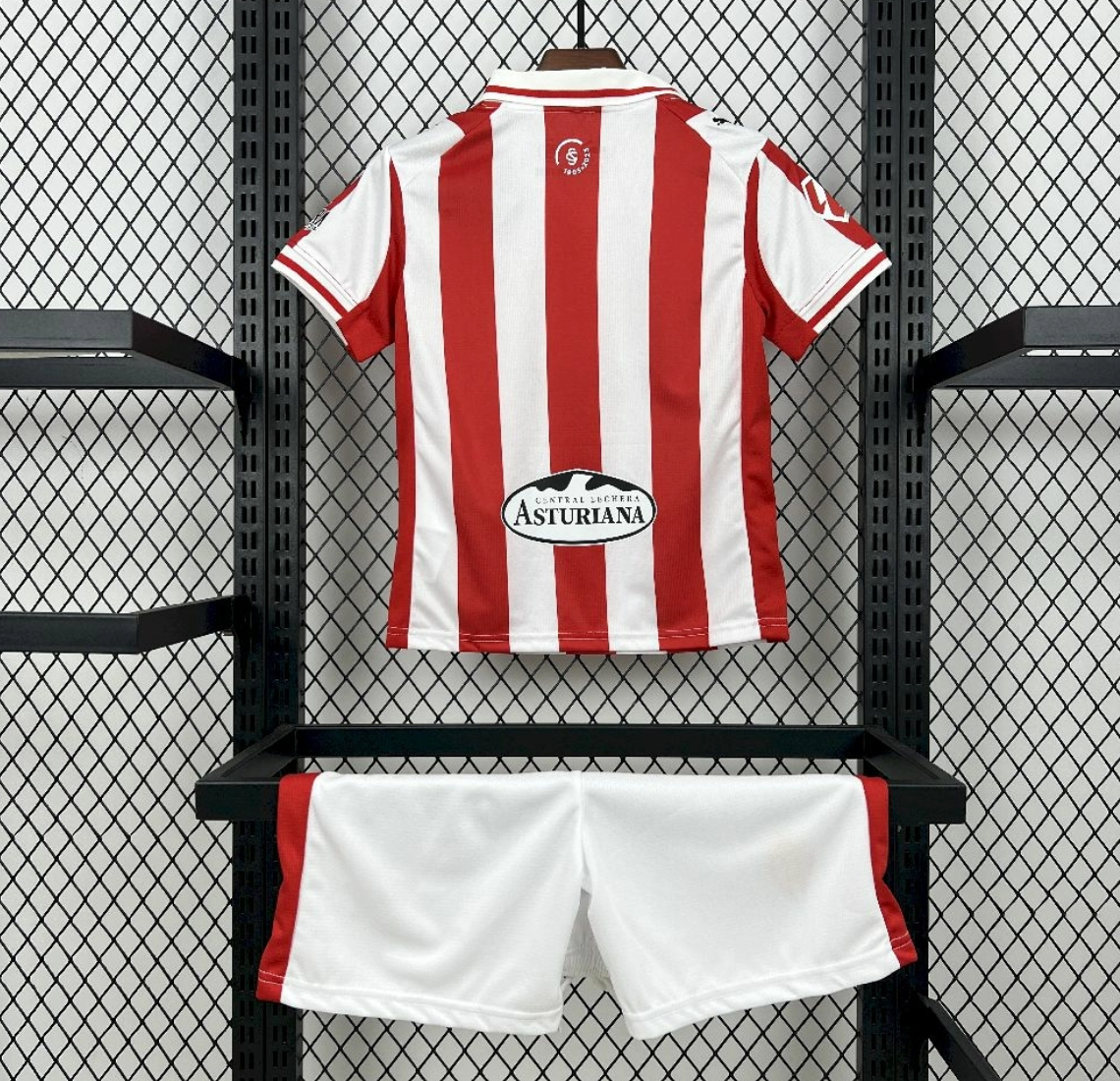 2025/26 Kids Sporting De Gijon Home Kit