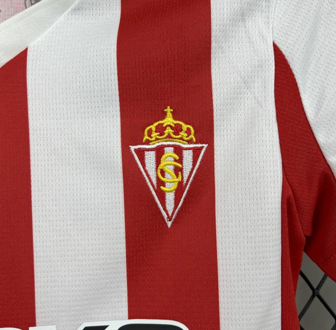 2025/26 Kids Sporting De Gijon Home Kit