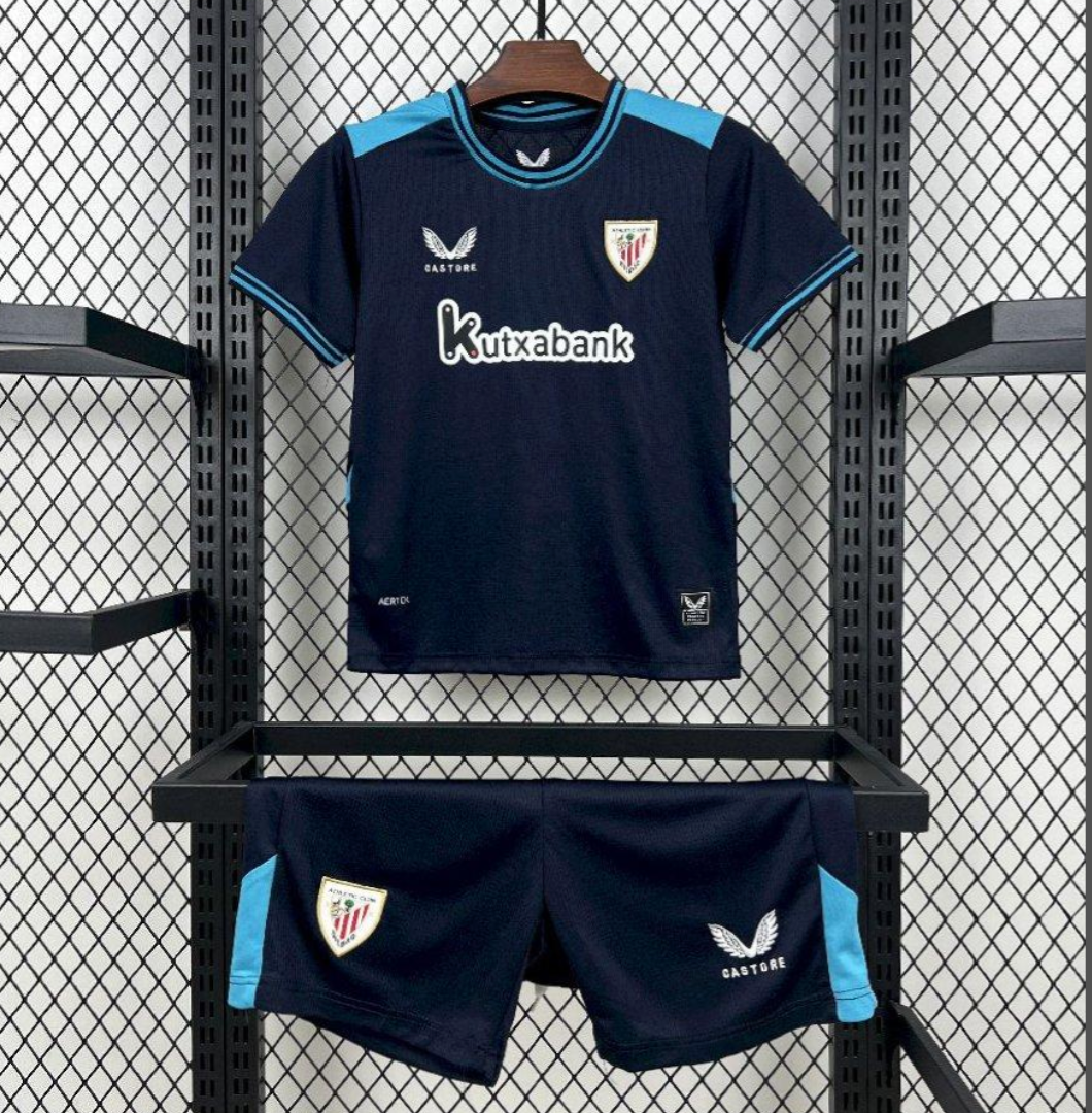 2025/26 Kids Athletic Bilbao Away Kit