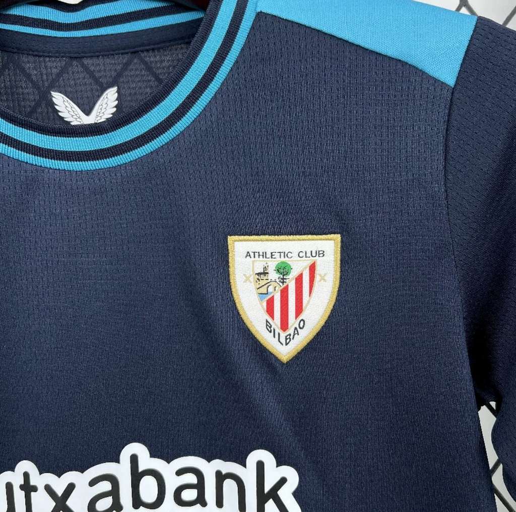 2025/26 Kids Athletic Bilbao Away Kit
