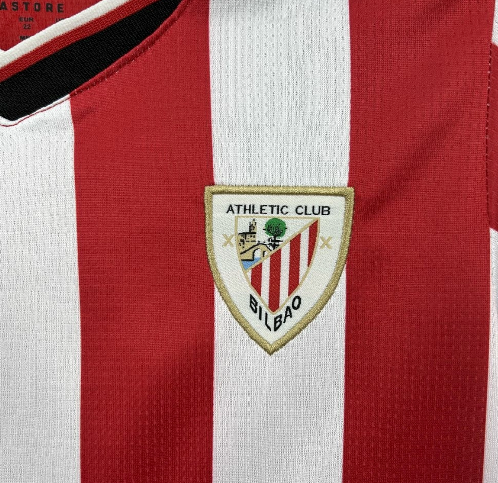 2025/26 Kids Athletic Bilbao Home Kit