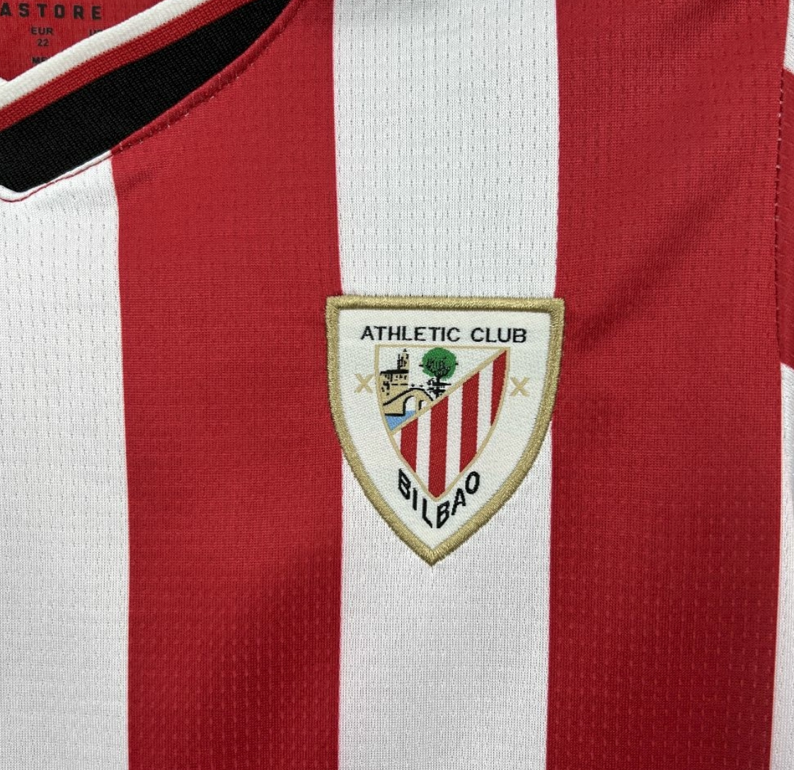 2025/26 Kids Athletic Bilbao Home Kit