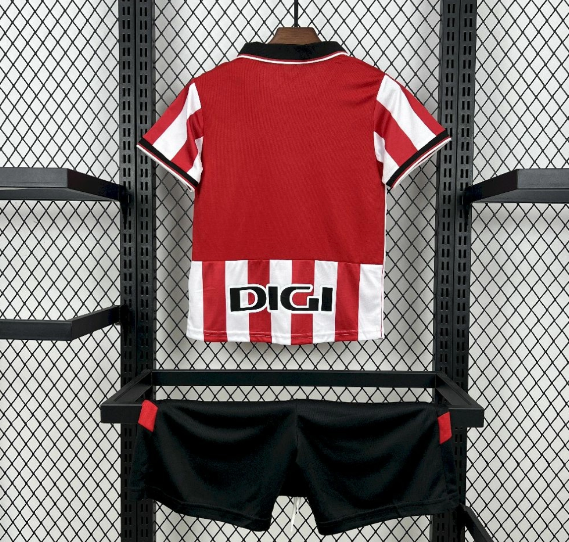 2025/26 Kids Athletic Bilbao Home Kit