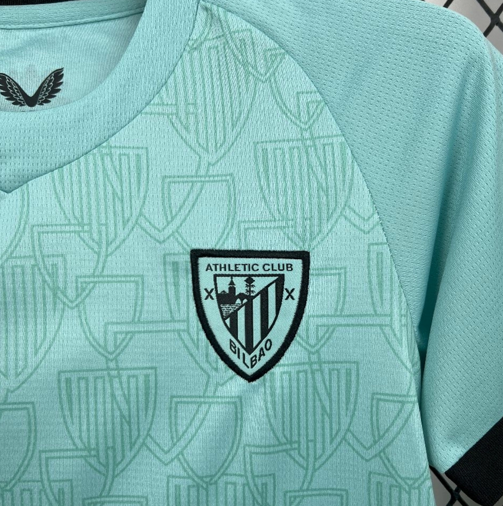 2025/26 Kids Athletic Bilbao Third Kit