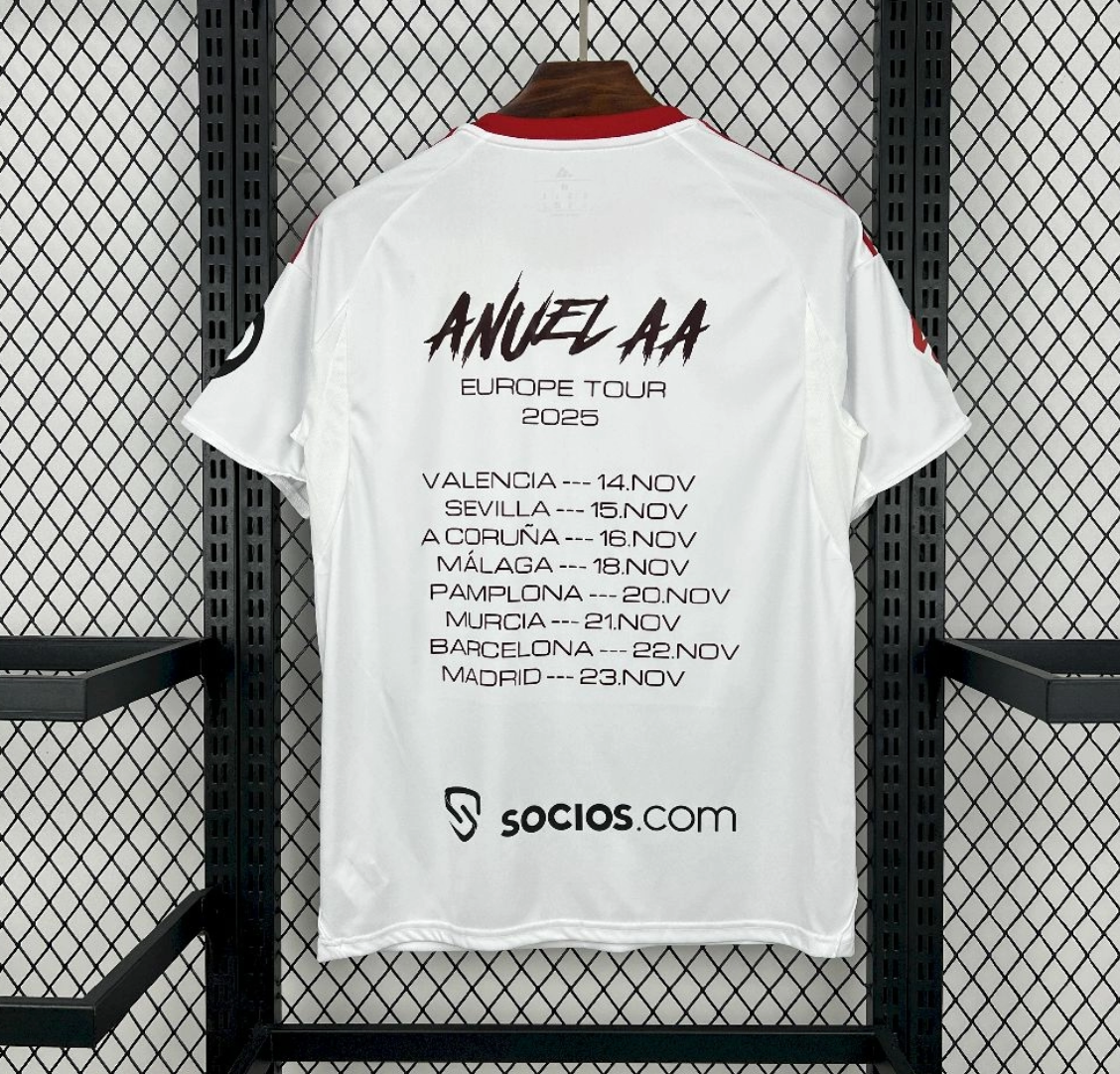 2025/26 Sevilla FC X Anuel ´Europe Tour Home