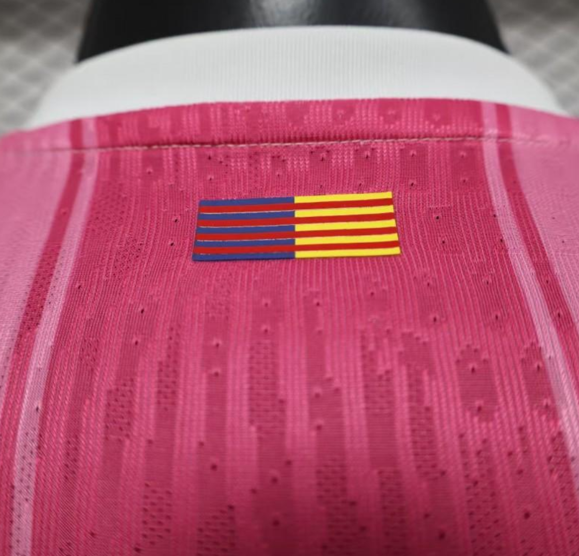 25/26 FC Barcelona Pink with Gradient Fade
