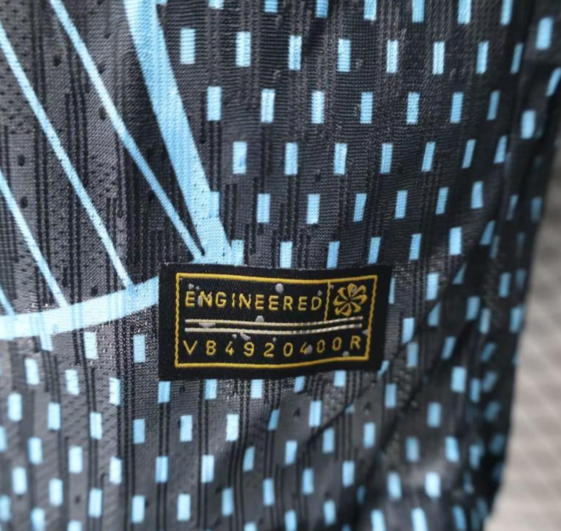 25/26 FC Barcelona Black with Geometric Line Pattern