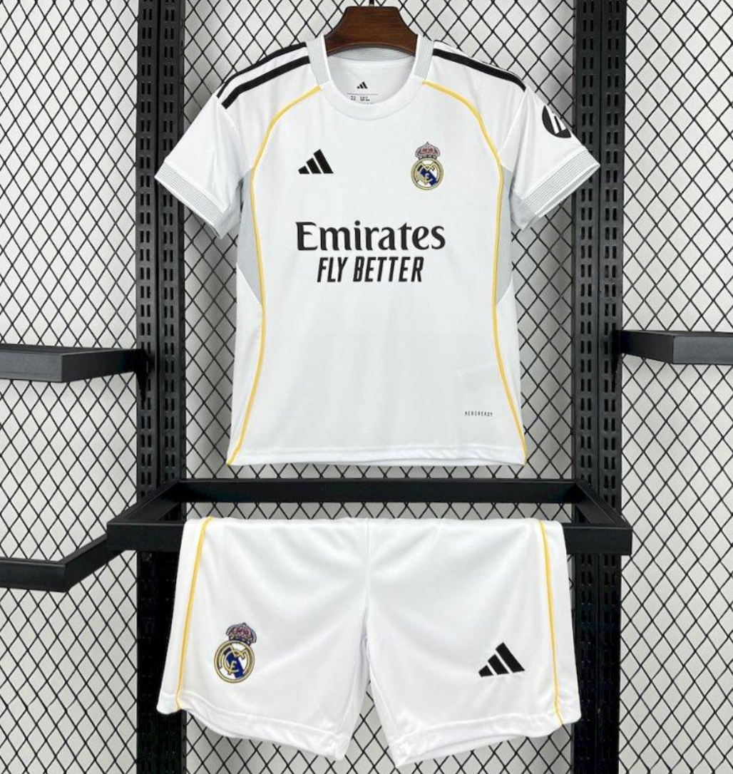 25/26 Kids Real Madrid Home