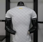 25/26 Real Madrid White with Geometric Pattern