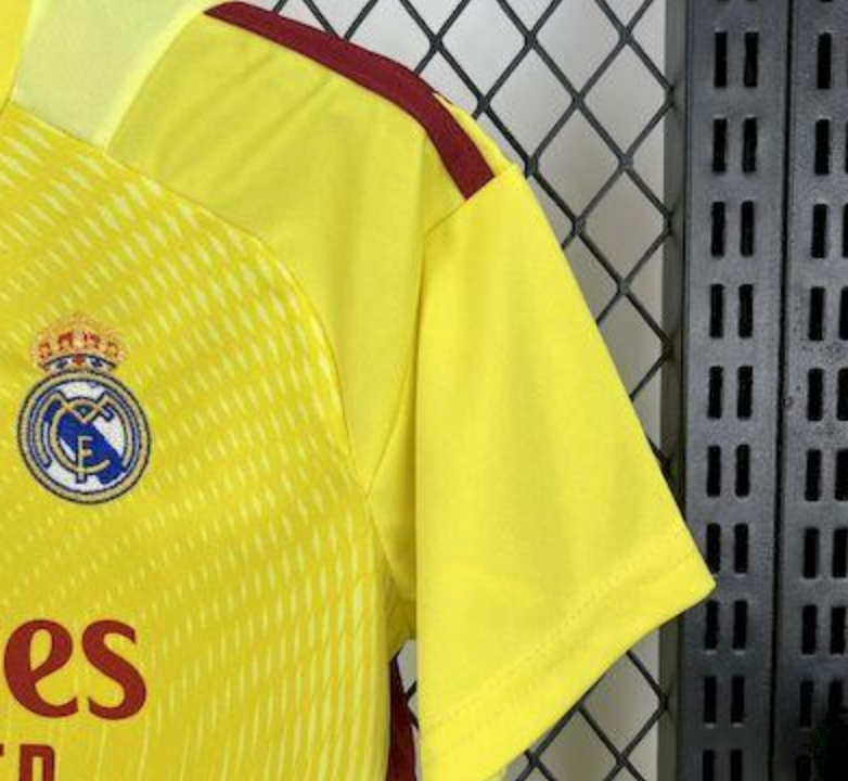 2025/26 Kids Real Madrid Yellow Goalkeeper