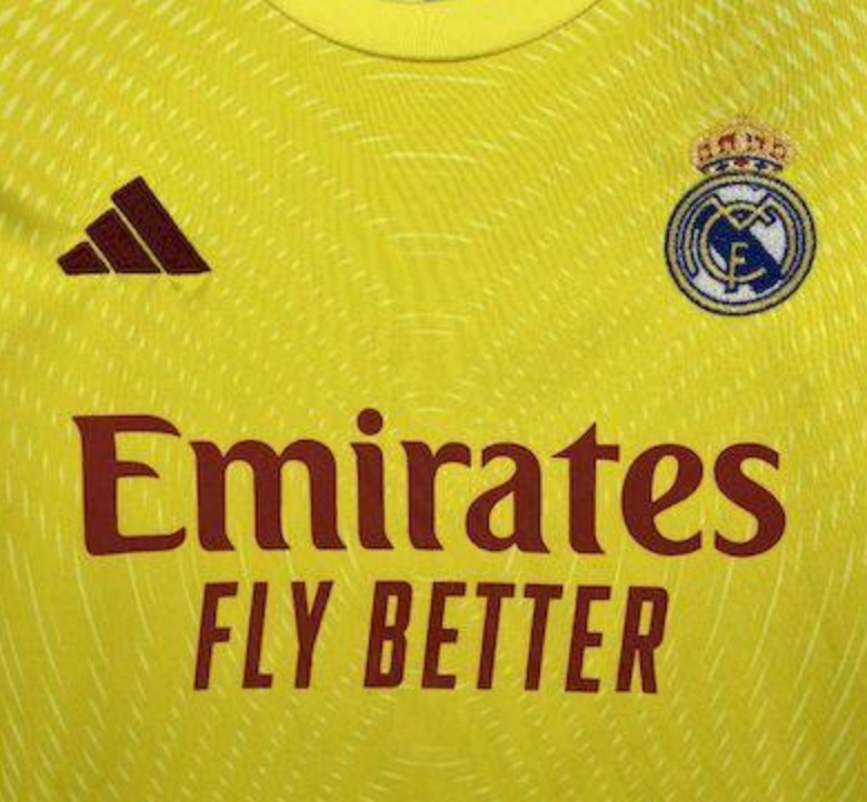 2025/26 Kids Real Madrid Yellow Goalkeeper