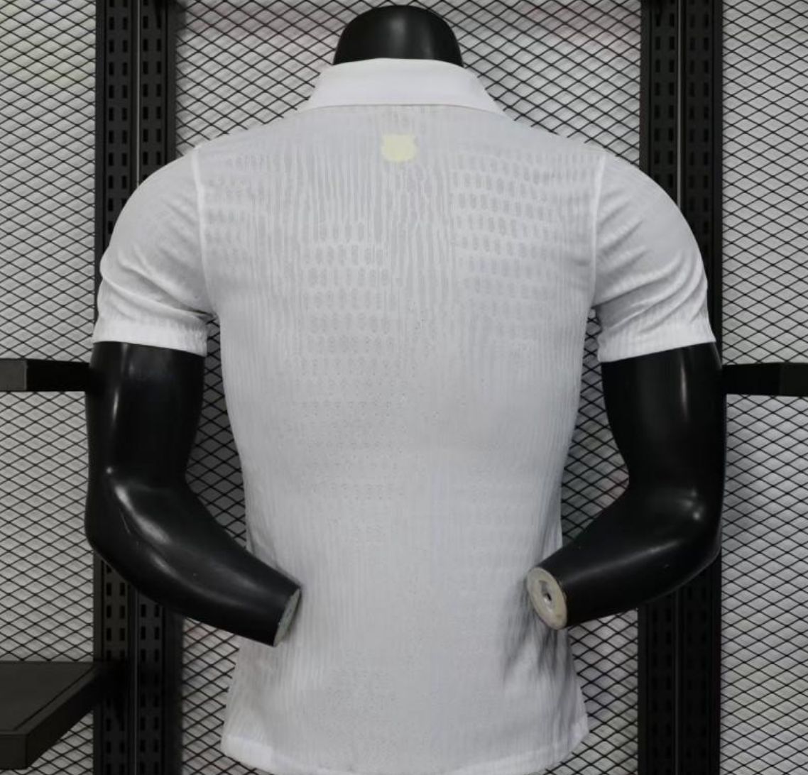 25/26 FC Barcelona White Jersey With 304 Sponsor