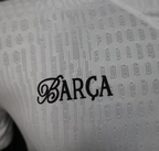 25/26 FC Barcelona White Jersey With 304 Sponsor
