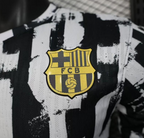 25/26 Barcelona Black with Distressed Stripes