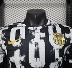 25/26 Barcelona Black with Distressed Stripes