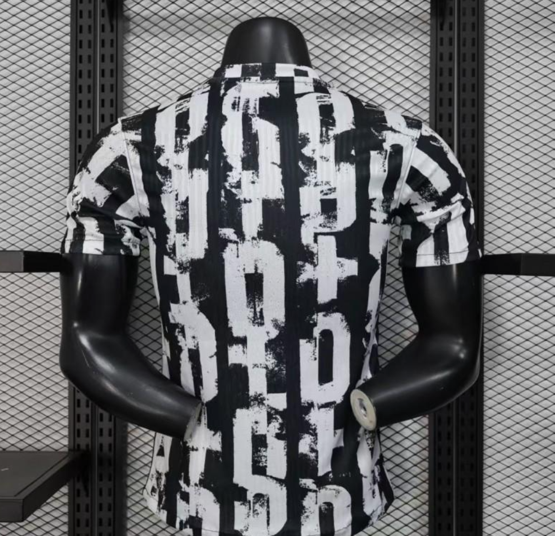 25/26 Barcelona Black with Distressed Stripes