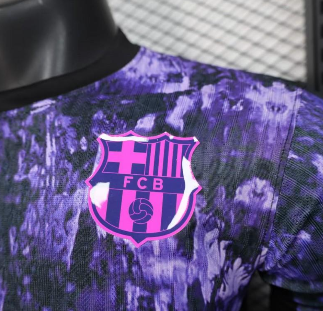25/26 FC Barcelona Purple with Marble Design