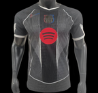 25/26 FC Barcelona Black with White Line Pattern