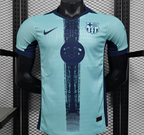 25/26 Barcelona 125Th Anniversary Mint Green  Navy Blue Stripe