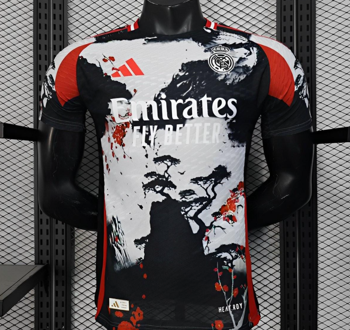 25/26 Real Madrid Chinese Ink Painting Style Limited Edition Jersey with Emirates Sponsor