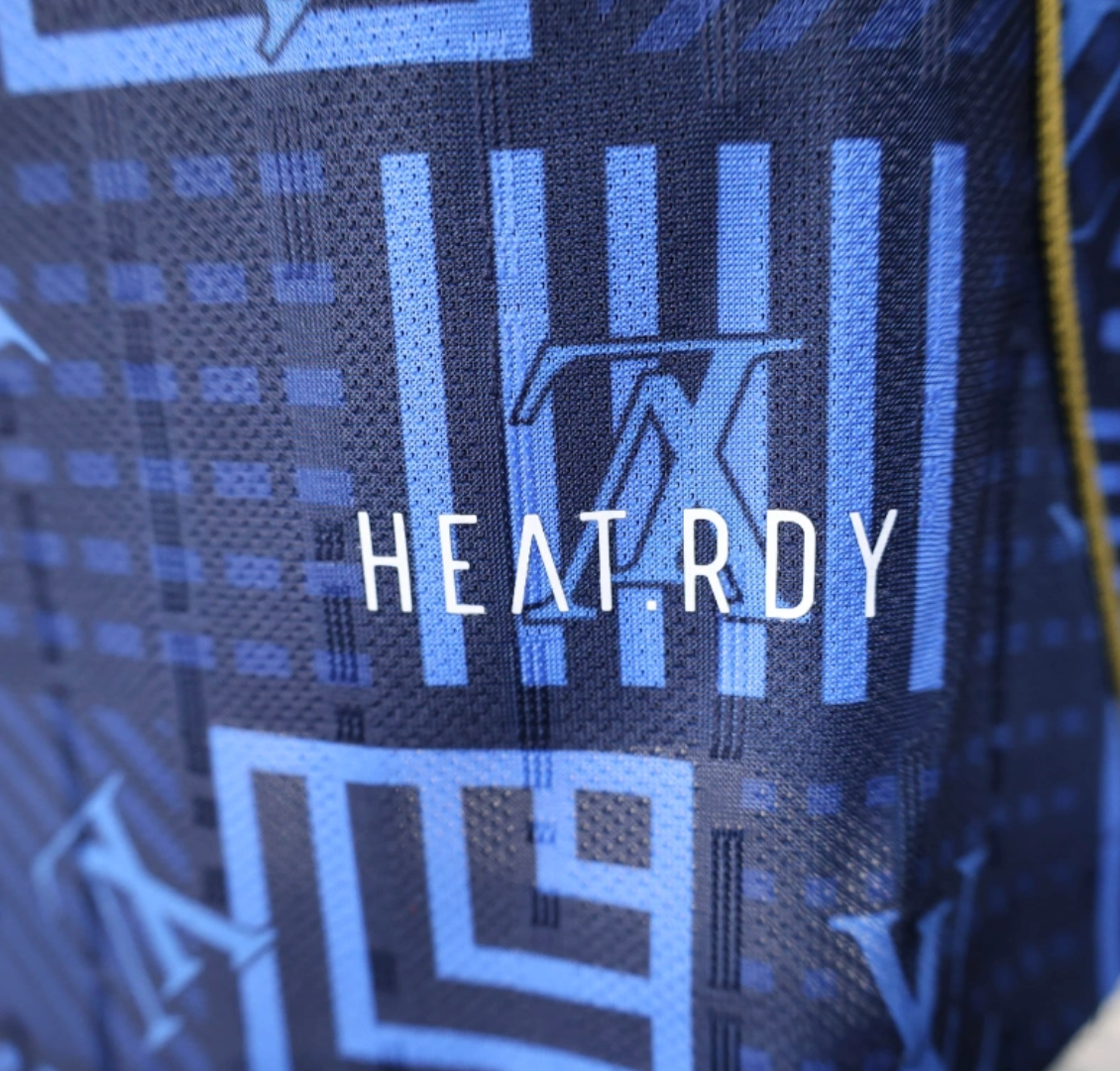 25/26 Player Version Real Madrid Blue Geometric Pattern Away