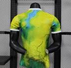 25/26 Real Madrid Goalkeeper - Emirates Neon Yellow Marble Design
