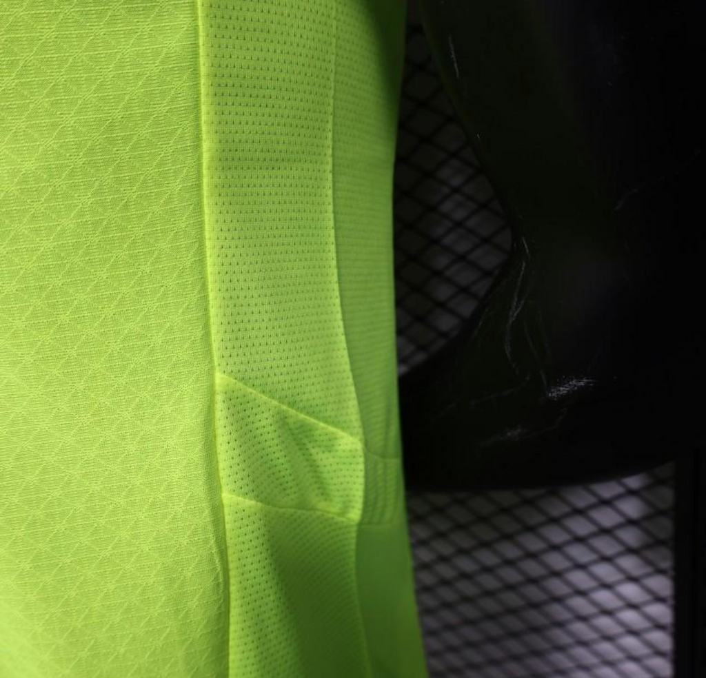 25/26  Borussia Dortmund Neon Green Home Jersey with 1&1 Sponsor