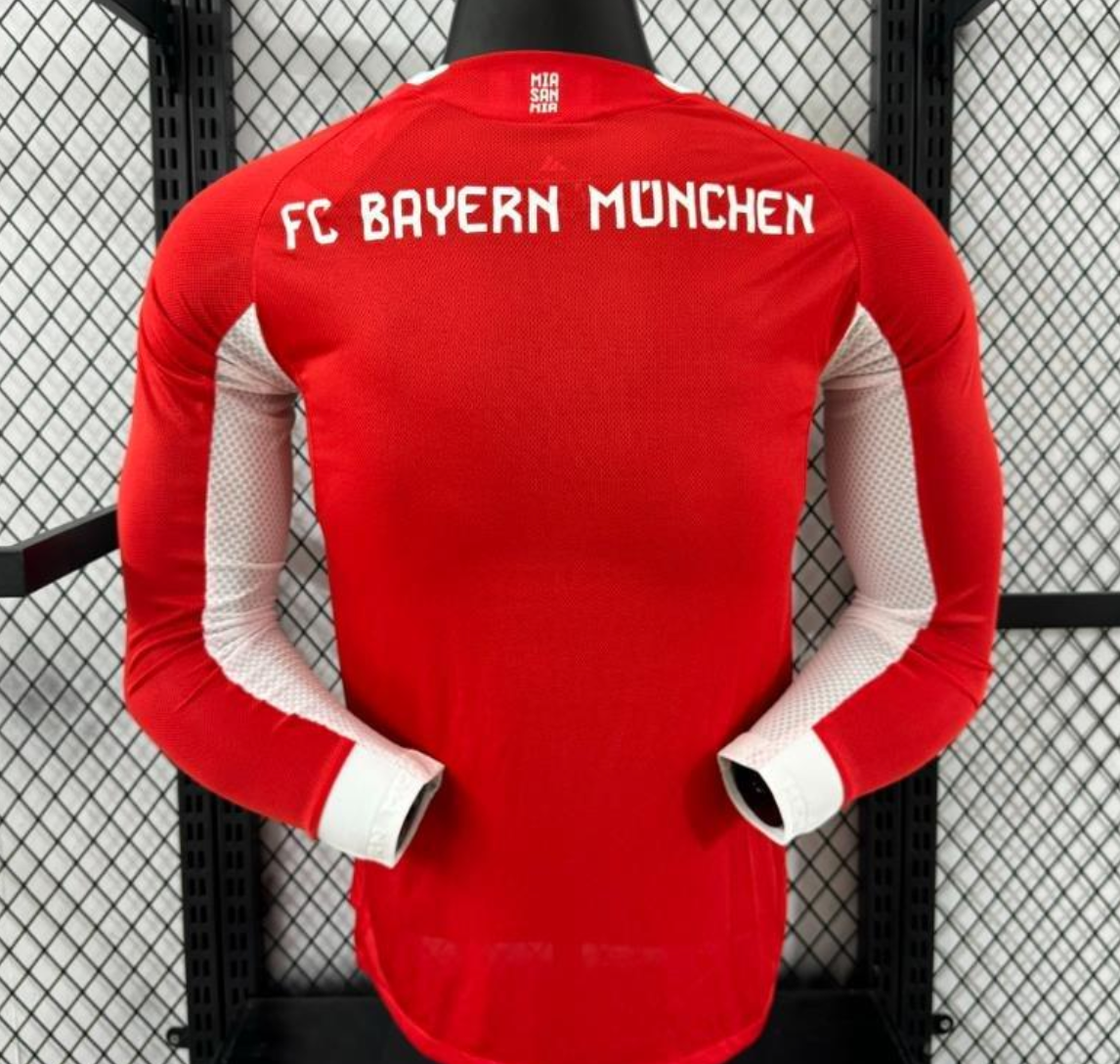 25/26 Bayern Munich Home Long Sleeve
