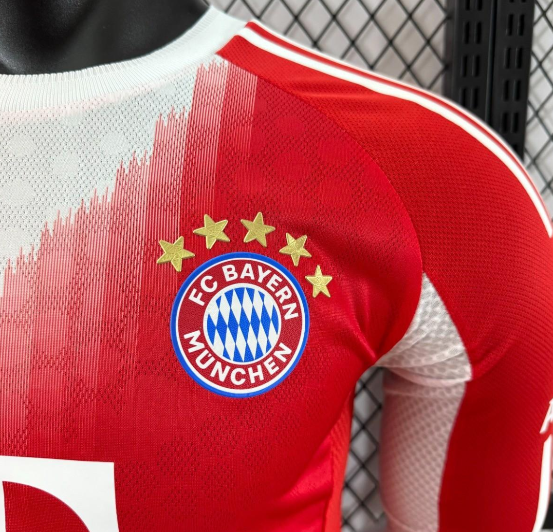 25/26 Bayern Munich Home Long Sleeve