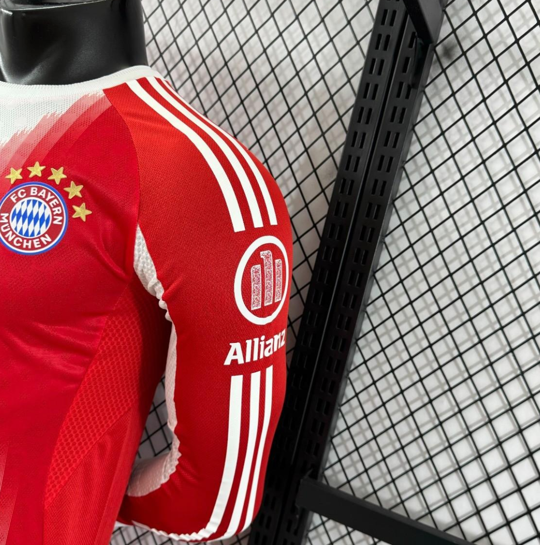 25/26 Bayern Munich Home Long Sleeve