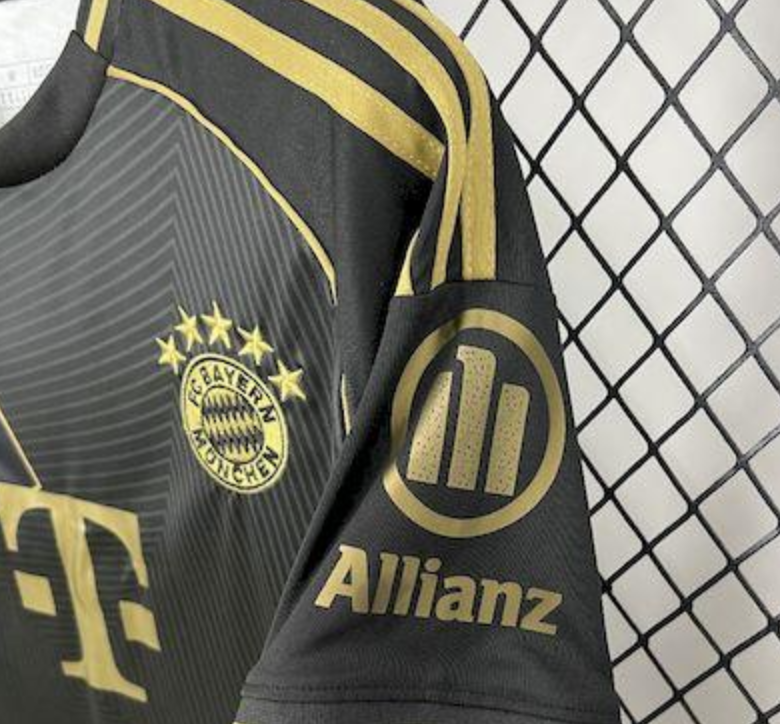 2025/26 Bayern Munich Black Gold Special Edition