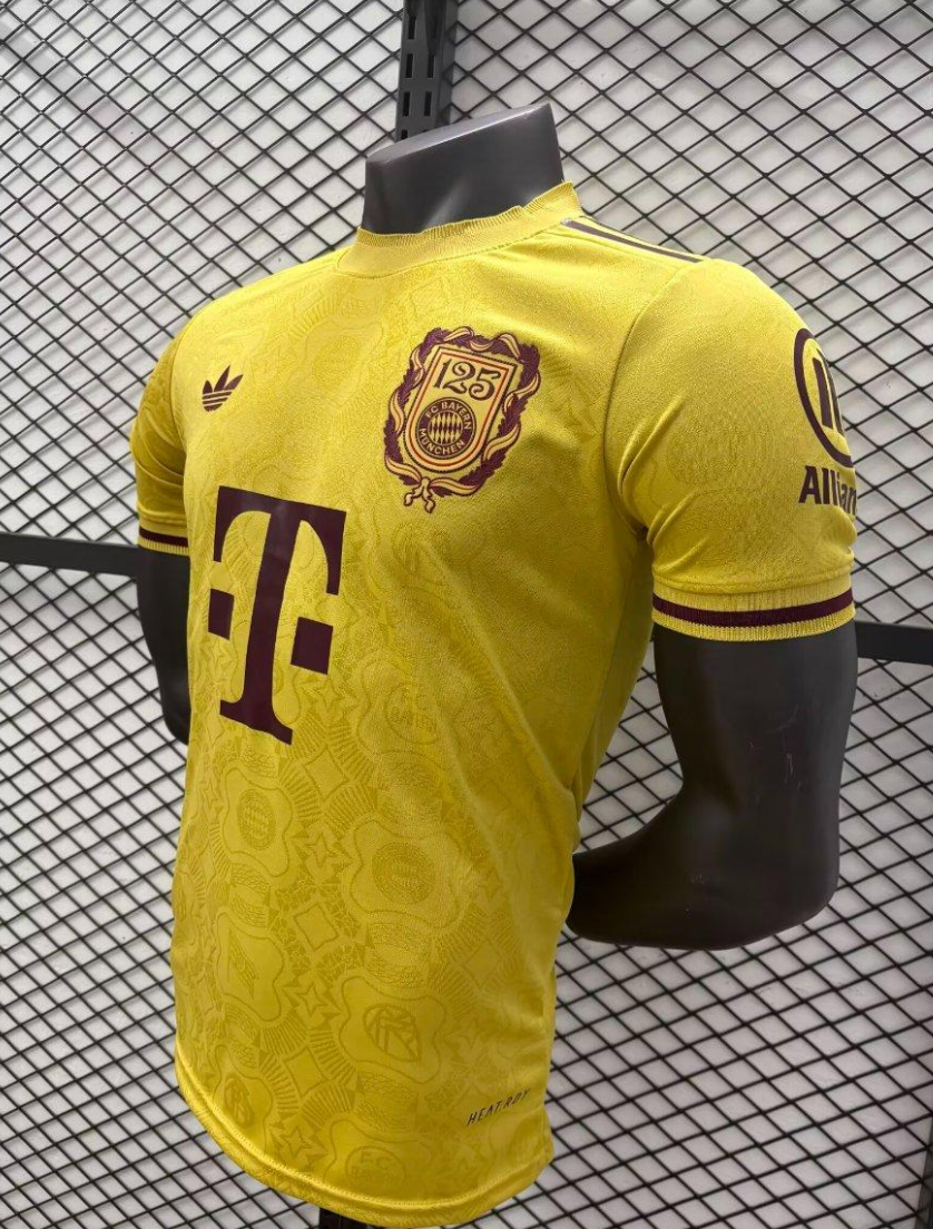 25/26 Bayern Munich 125Th Anniversary Yellow