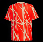 24/25 Bayern Munich Light Red With Gold Cut-Out Pre-Match