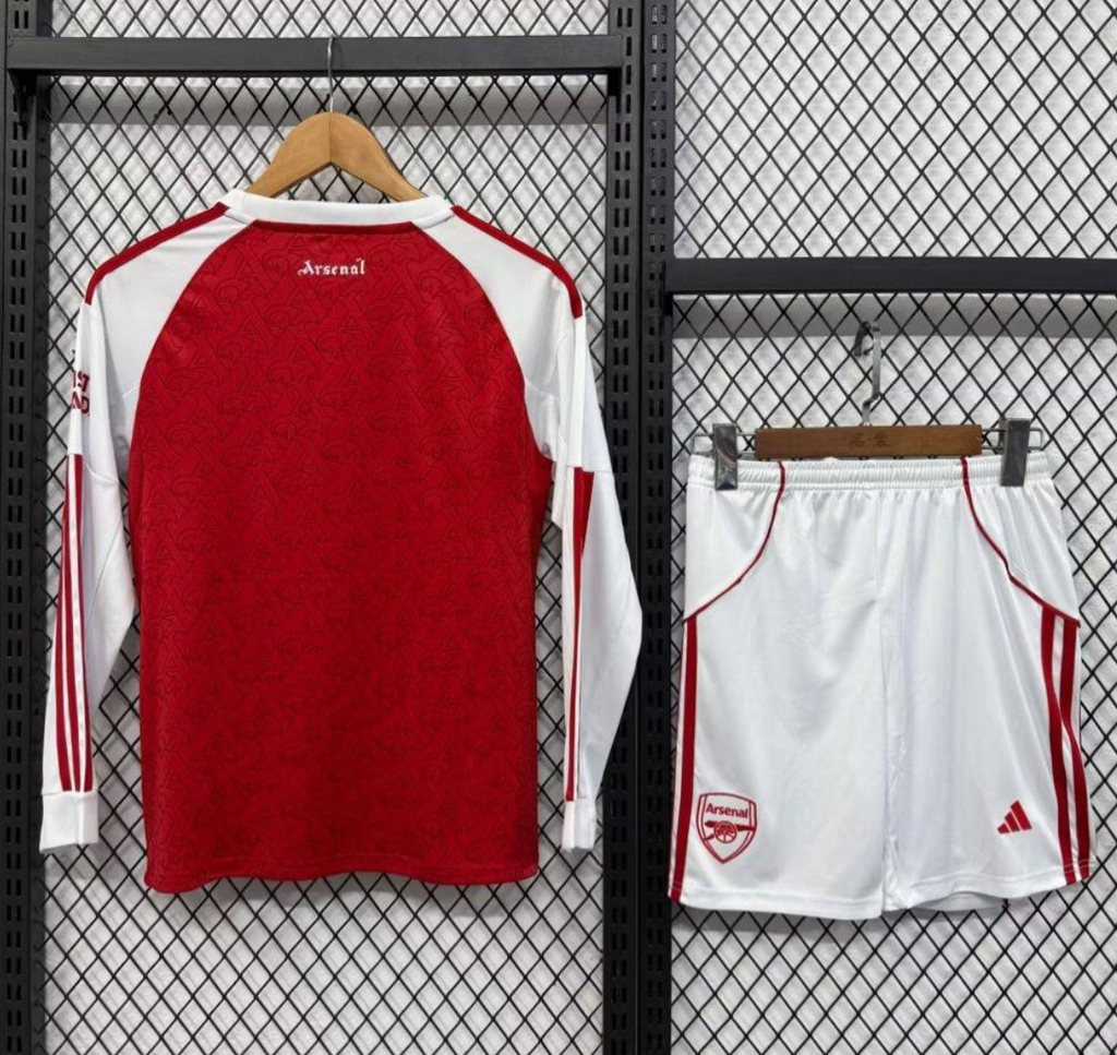 25/26 Kids Arsenal Home Long Sleeve
