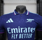 25/26 Arsenal Blue with Geometric Pattern