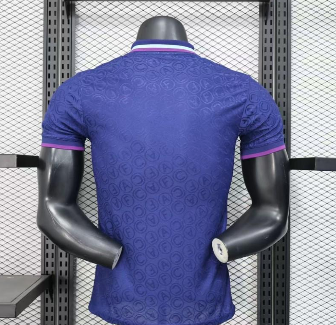 25/26 Arsenal Blue with Geometric Pattern