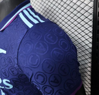 25/26 Arsenal Blue with Geometric Pattern