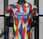 2023/24 Arsenal FC Pre-Match Colorful Geometric Pattern