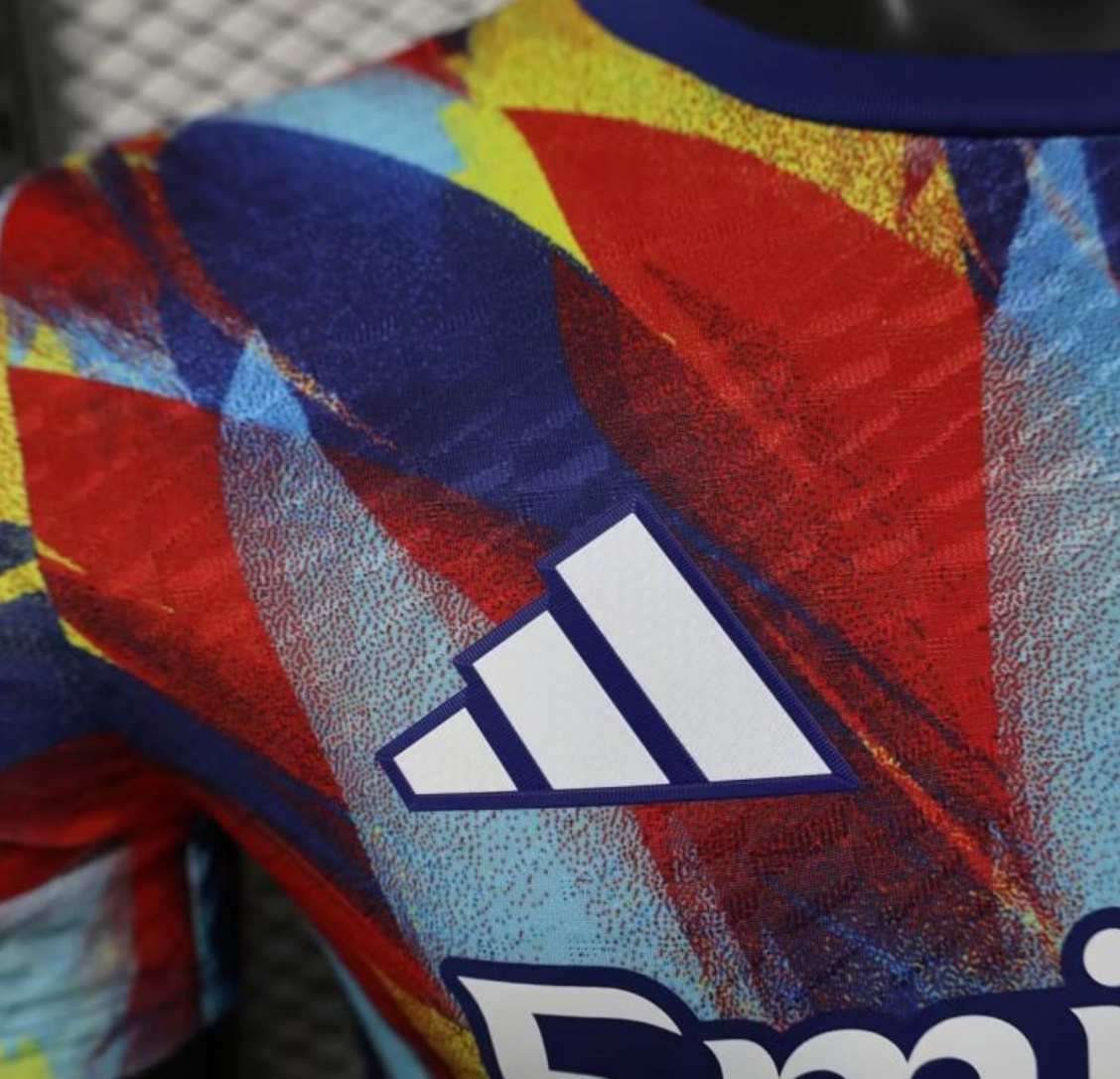 2023/24 Arsenal FC Pre-Match Colorful Geometric Pattern