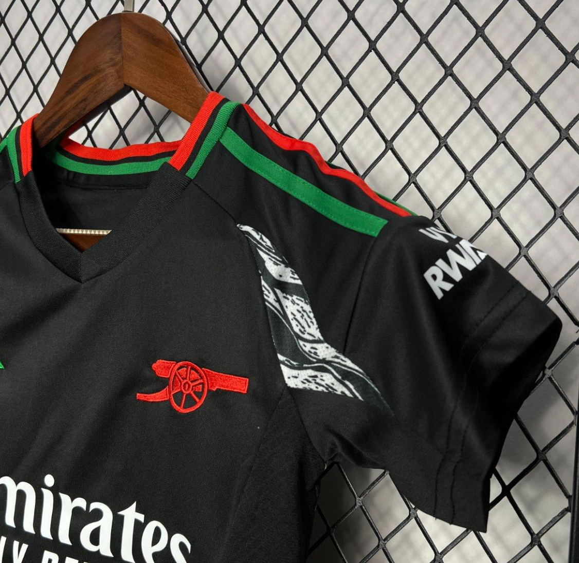 24/25 Kids Arsenal Away Black