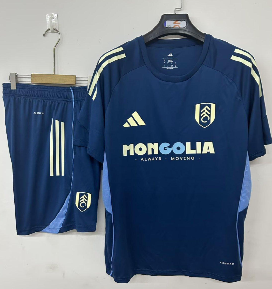 25/26 Fulham Training Jersey Sapphire+ Shorts
