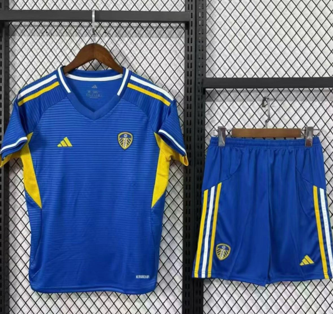 25/26 Kids Leeds United Away Blue