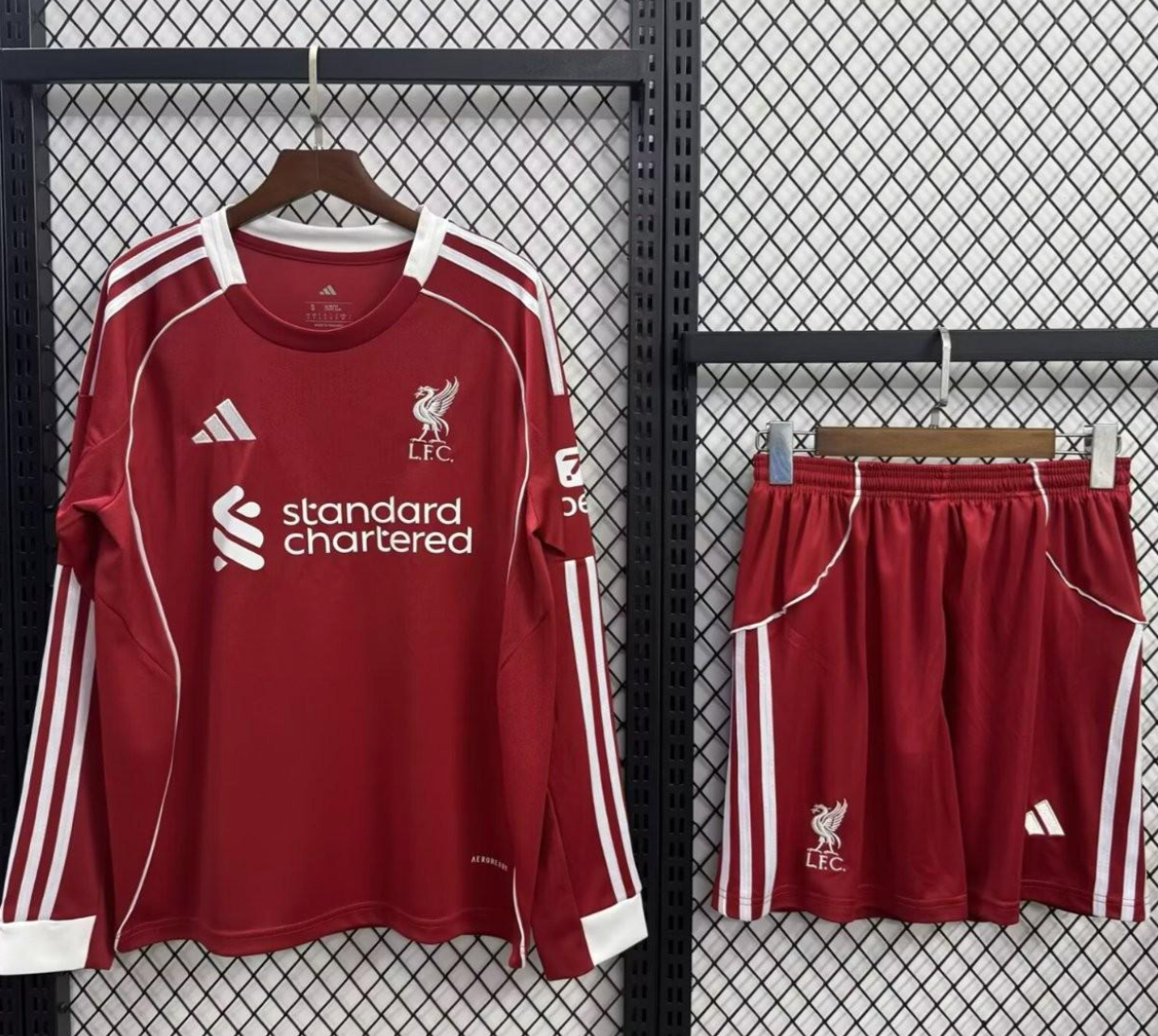 25/26 Kids Liverpool Home Long Sleeve