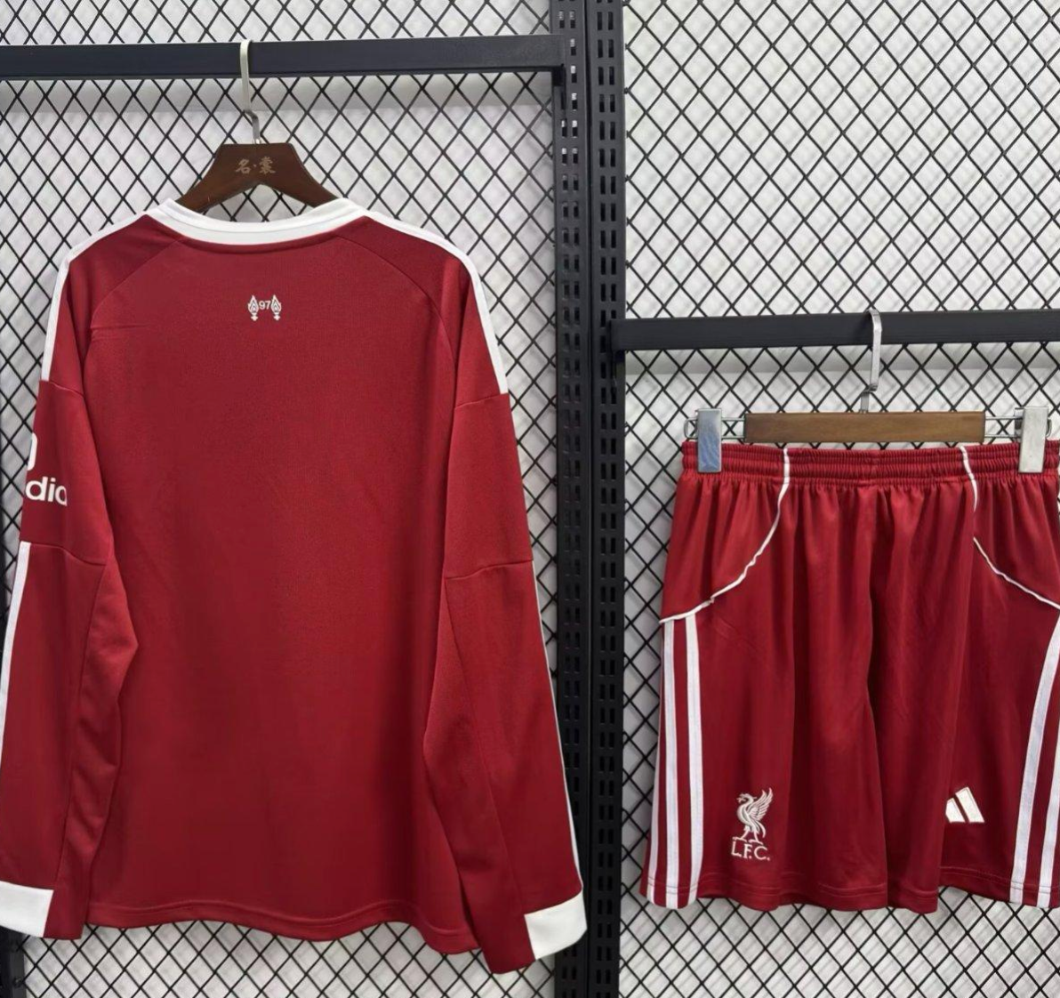 25/26 Kids Liverpool Home Long Sleeve