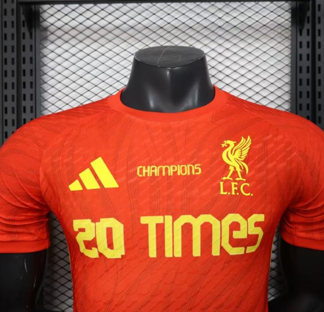 25/26 Liverpool 20 Times Champions