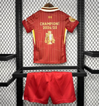 24/25 Kids Liverpool Home Jersey With Champion Printing