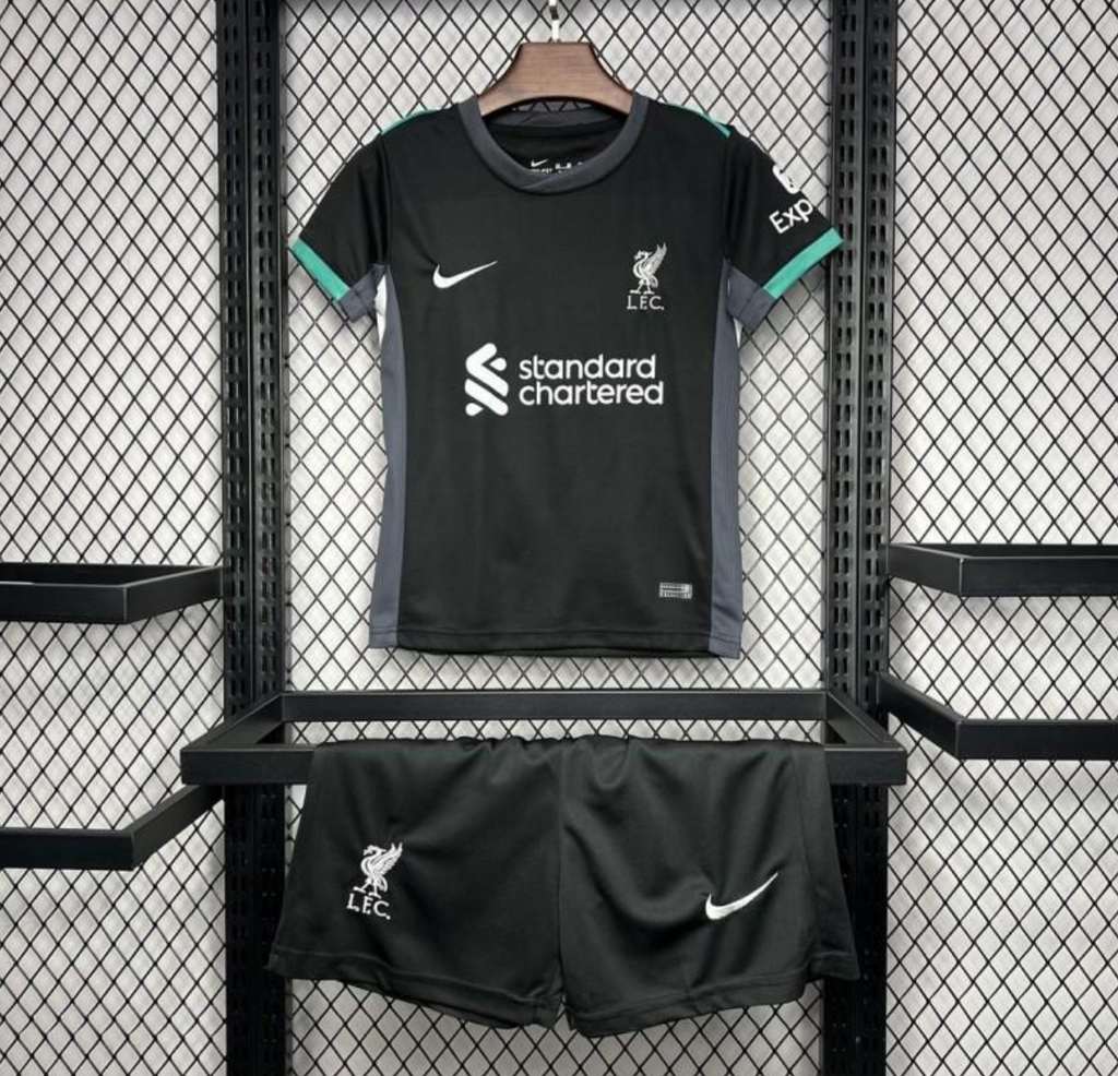 24/25 Kids Liverpool Away Black
